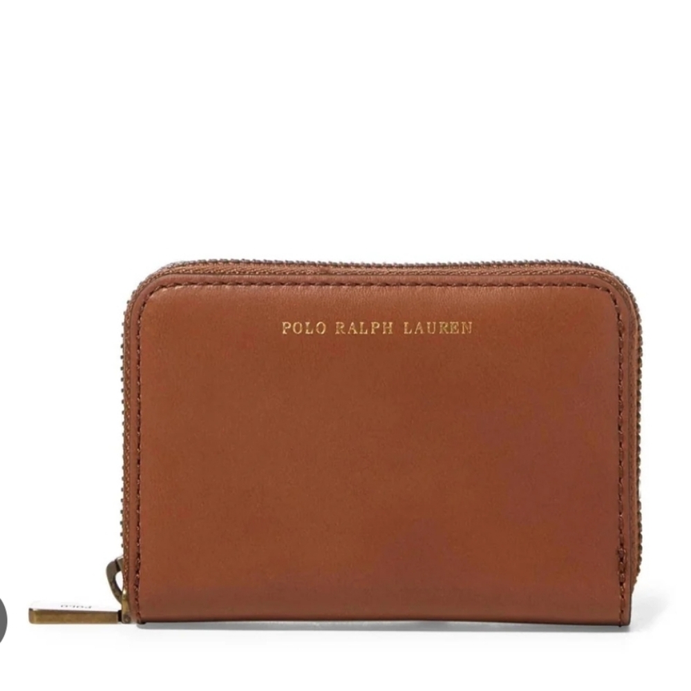 Polo Ralph Lauren Leather Small Zip Wallet
